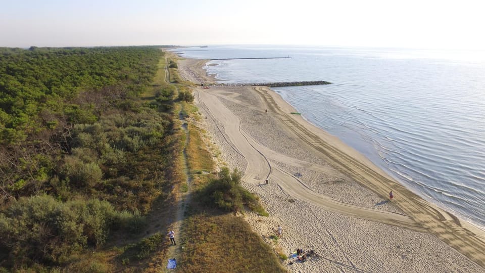 Natural landscape, Bird's eye view, Beach, Sea view