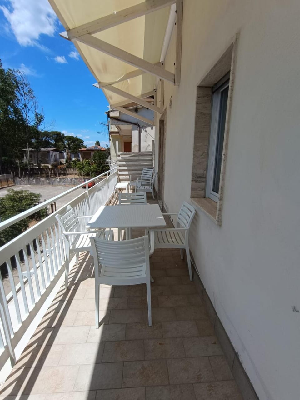 Property building, Day, View (from property/room), Balcony/Terrace, Balcony/Terrace, Sea view, Street view