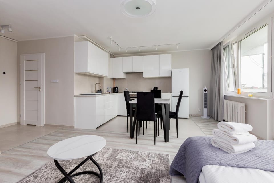 Bed, Kitchen or kitchenette, Living room, Photo of the whole room, Seating area, Dining area, Bedroom, oven, stove