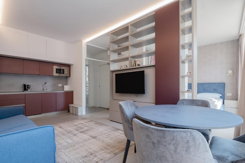 Kitchen or kitchenette, Living room