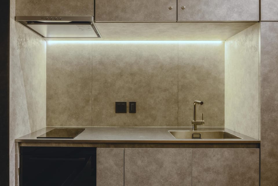 Kitchen or kitchenette, kitchen