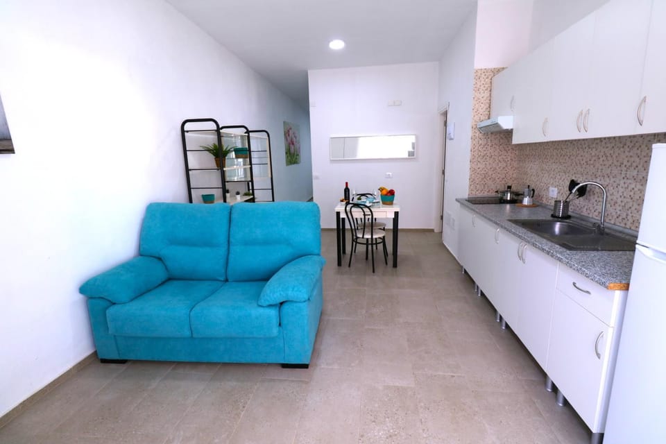 Living room, kitchen