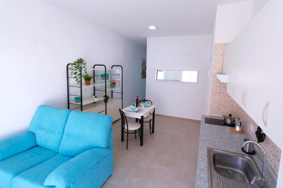 Living room, kitchen