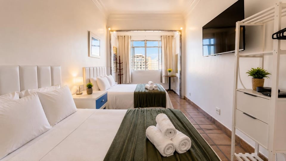 Amazing sea view in Copacabana Apartment in Rio de Janeiro