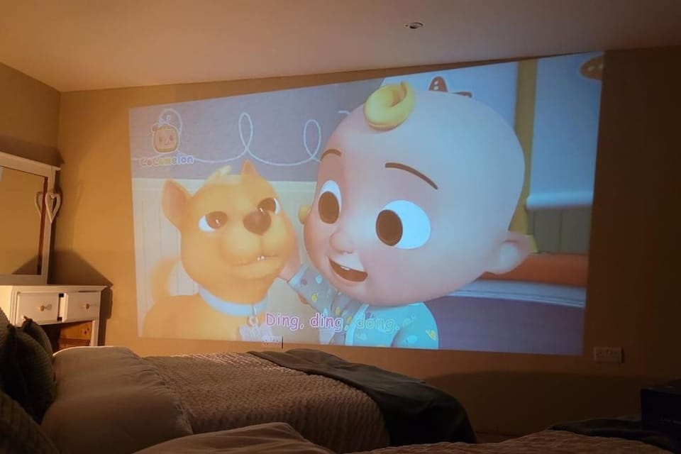 Bed, TV and multimedia