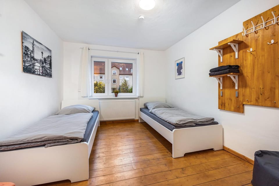 Property building, Living room, Bedroom