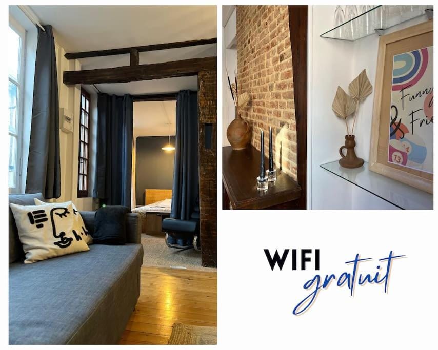 Funny and Friendly - Billard et Suite Apartment in Normandy
