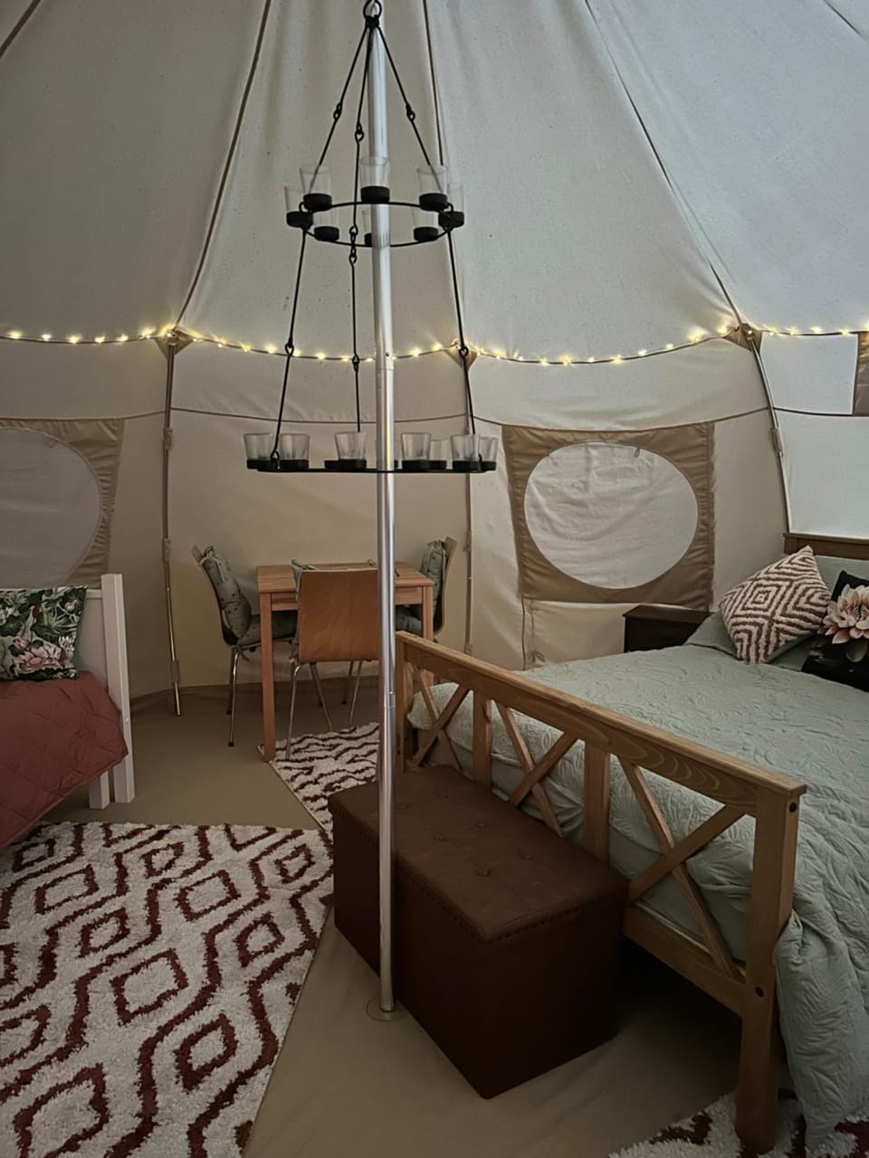The Lily Pad Off Grid Luxury tent in West Oxfordshire District