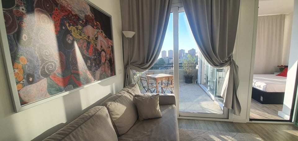 Bed, Living room, Photo of the whole room