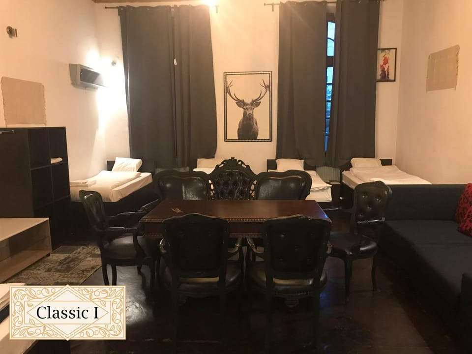 Seating area, Dining area, Bedroom, towels