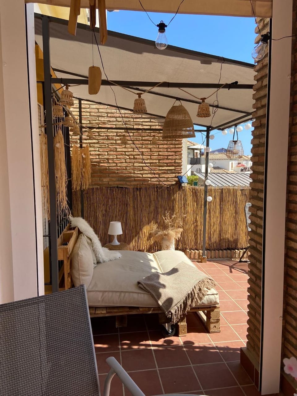 Patio, View (from property/room), Balcony/Terrace, sunbed