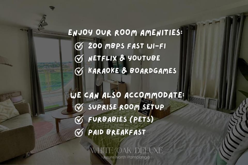 Deluxe - Family Room 1BR with Queen Bed & Beach View Apartment in Calabarzon