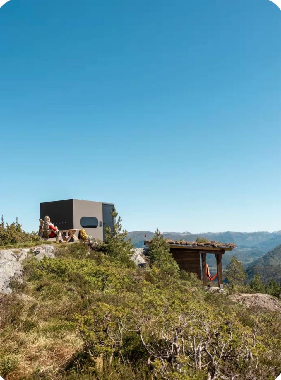 Birdbox Storehesten Luxury tent in Vestland
