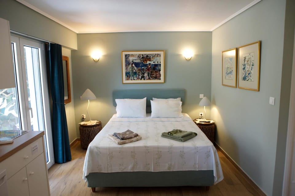 Bed, Balcony/Terrace, Bedroom, towels