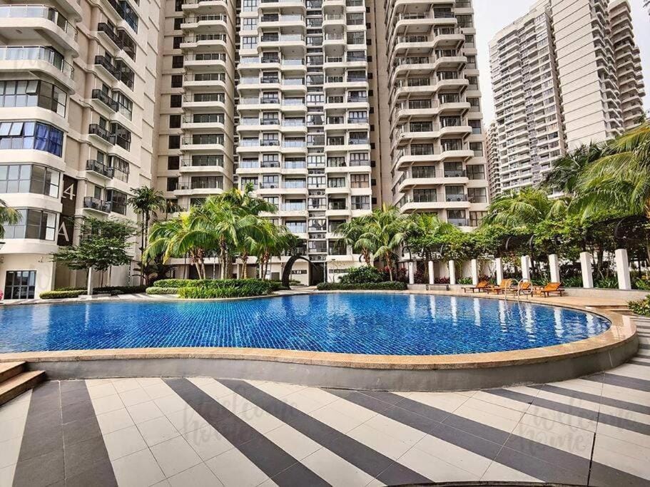 Natural landscape, Pool view, Swimming pool, sunbed