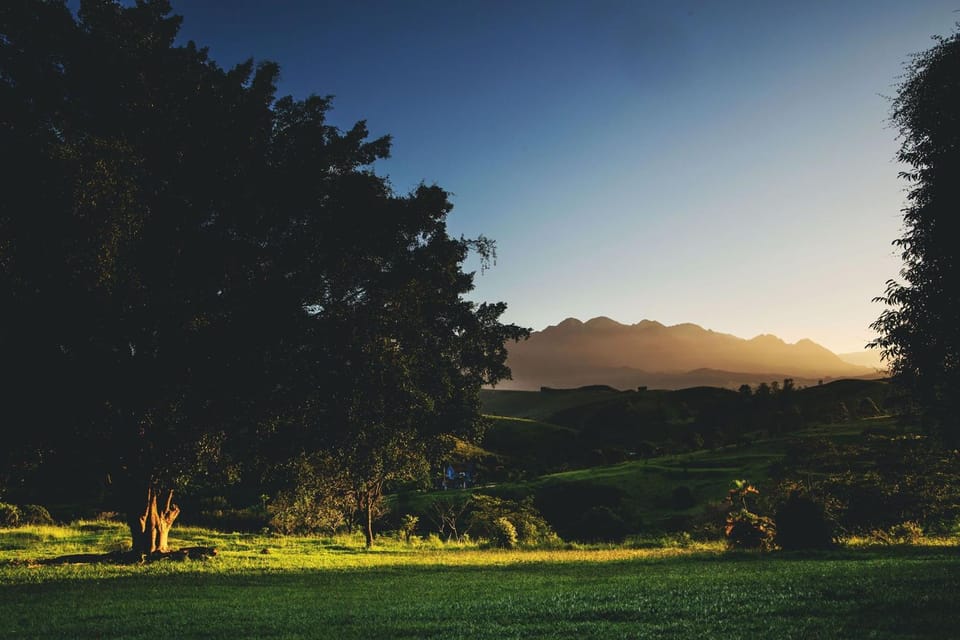 Day, Natural landscape, Mountain view, Sunrise