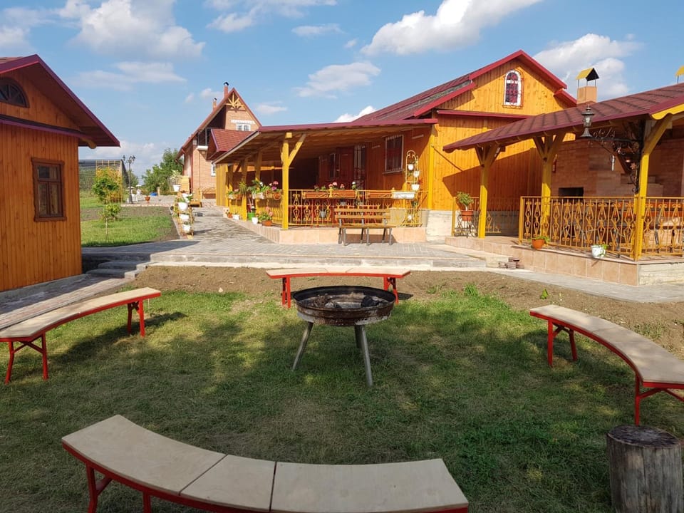 Property building, Patio, Garden view