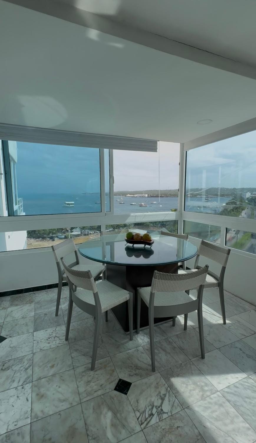 Dining area, Sea view