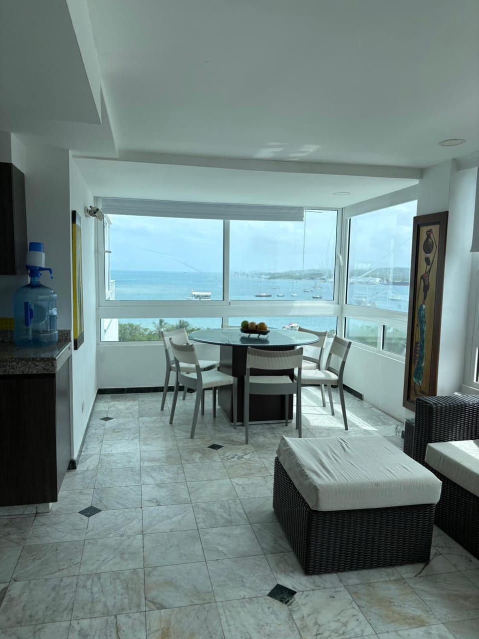 Dining area, Sea view