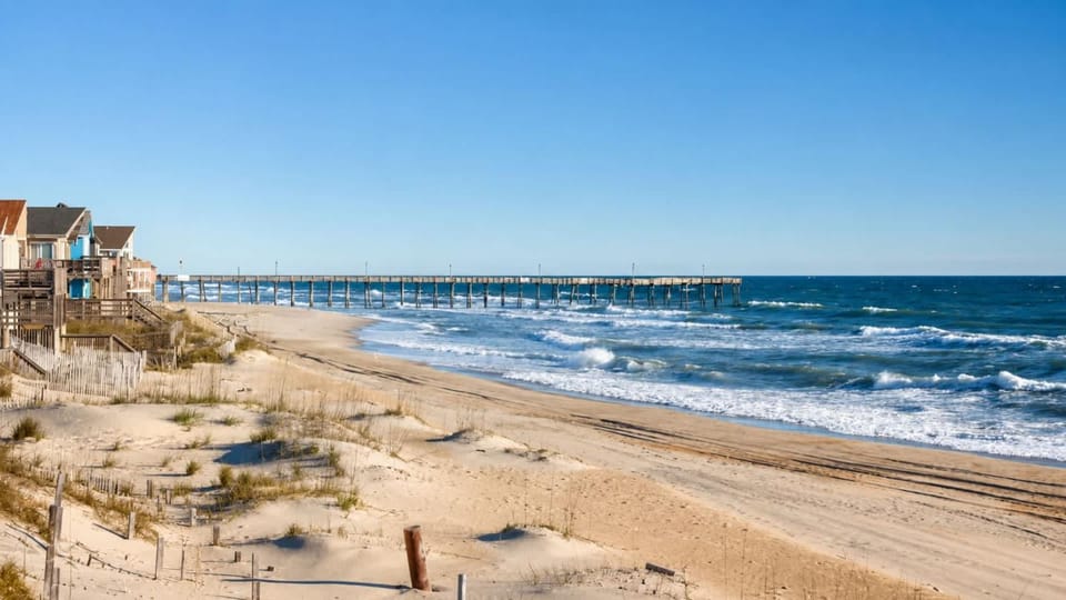 Rio Rodanthe Lazy River Kiddie Pool Oceanfront Elevator House in Outer Banks