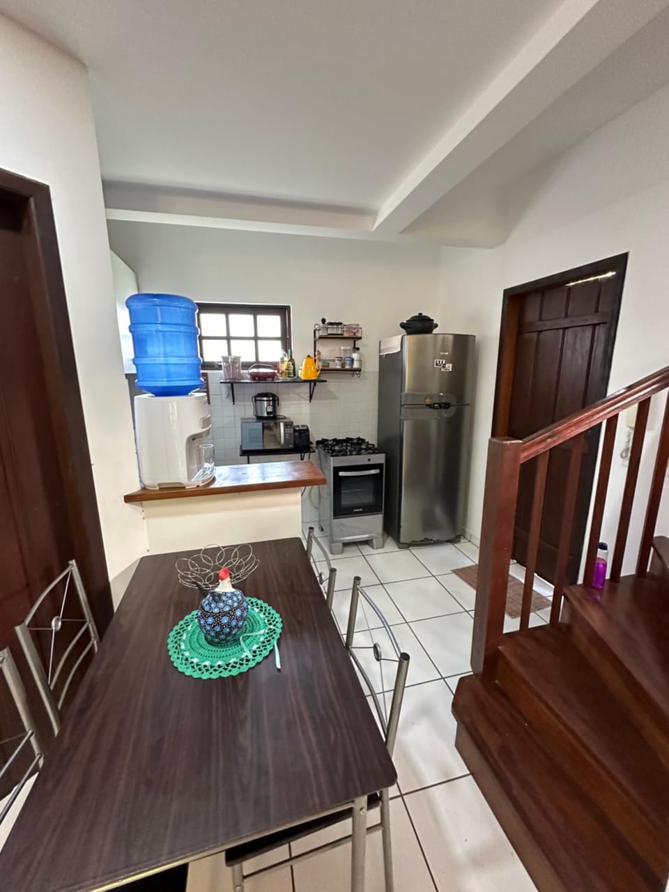 Kitchen or kitchenette, Dining area, oven, stove, toaster