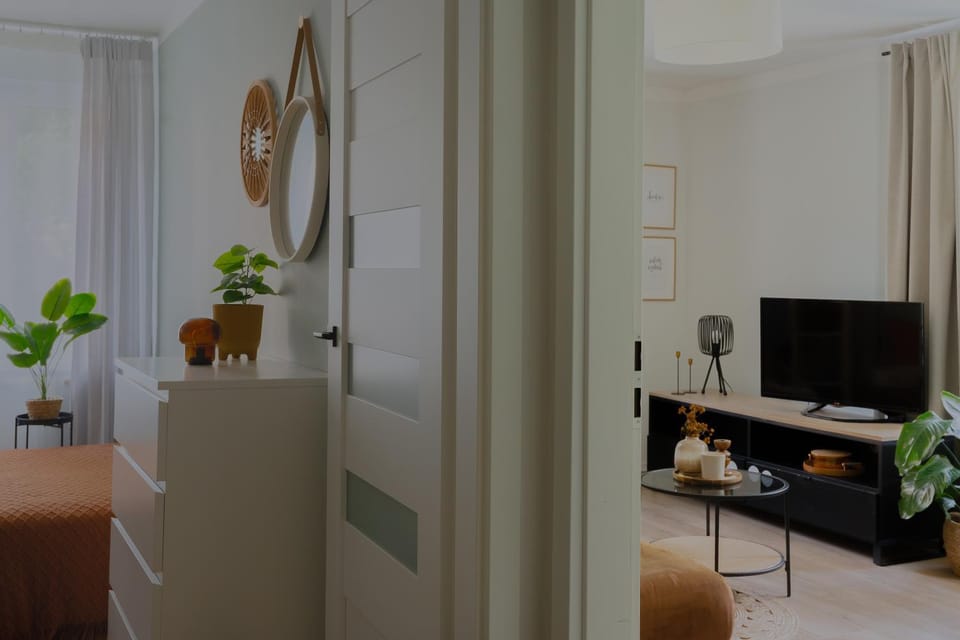 Living room, Bedroom