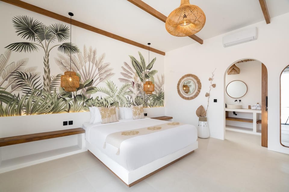 Bed, View (from property/room), Bedroom, air conditioner