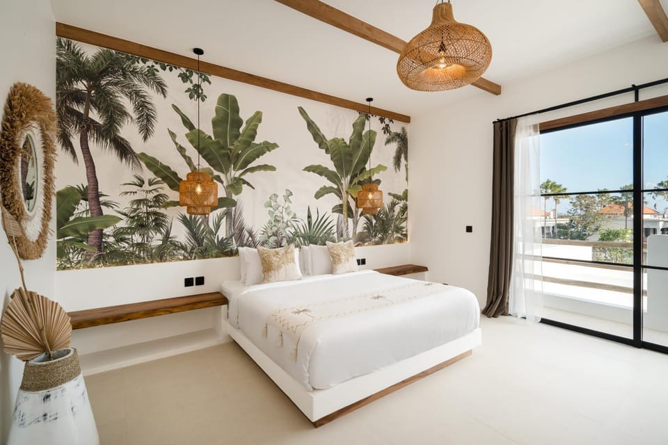 Bed, View (from property/room), Balcony/Terrace, Bedroom, air conditioner