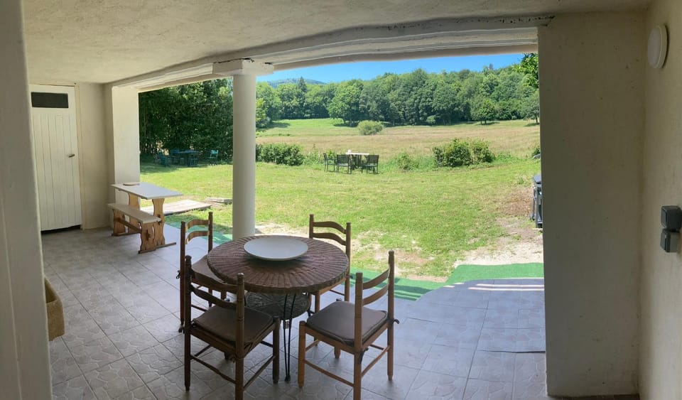 Patio, Natural landscape, Garden, View (from property/room), Dining area, Garden view, Landmark view