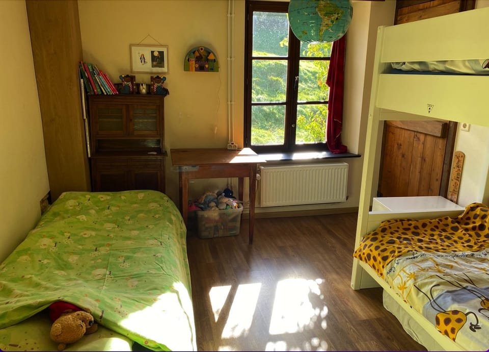 Bed, Photo of the whole room, bunk bed