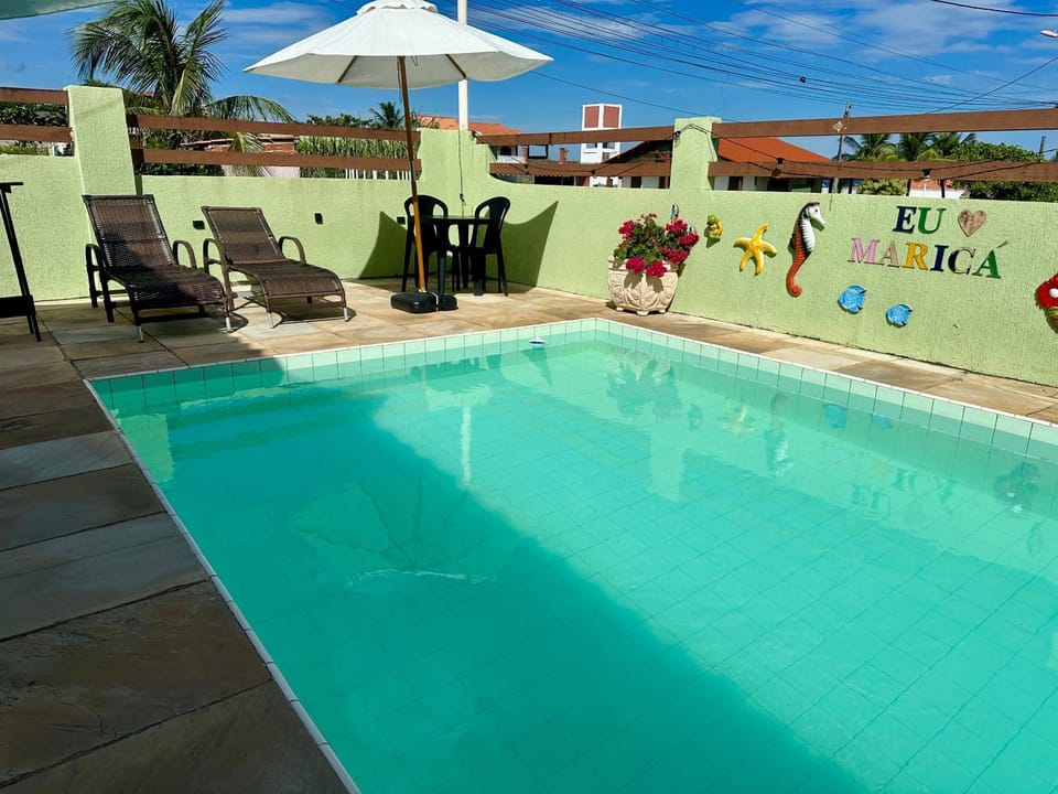Pool view, Swimming pool, sunbed