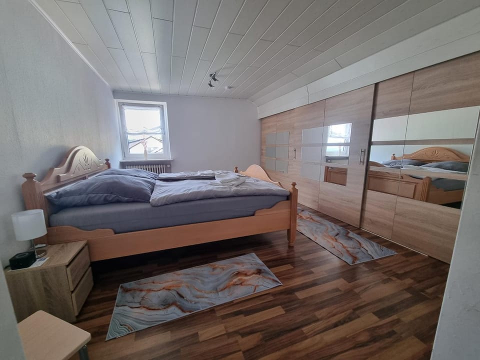 Property building, Living room, Bedroom