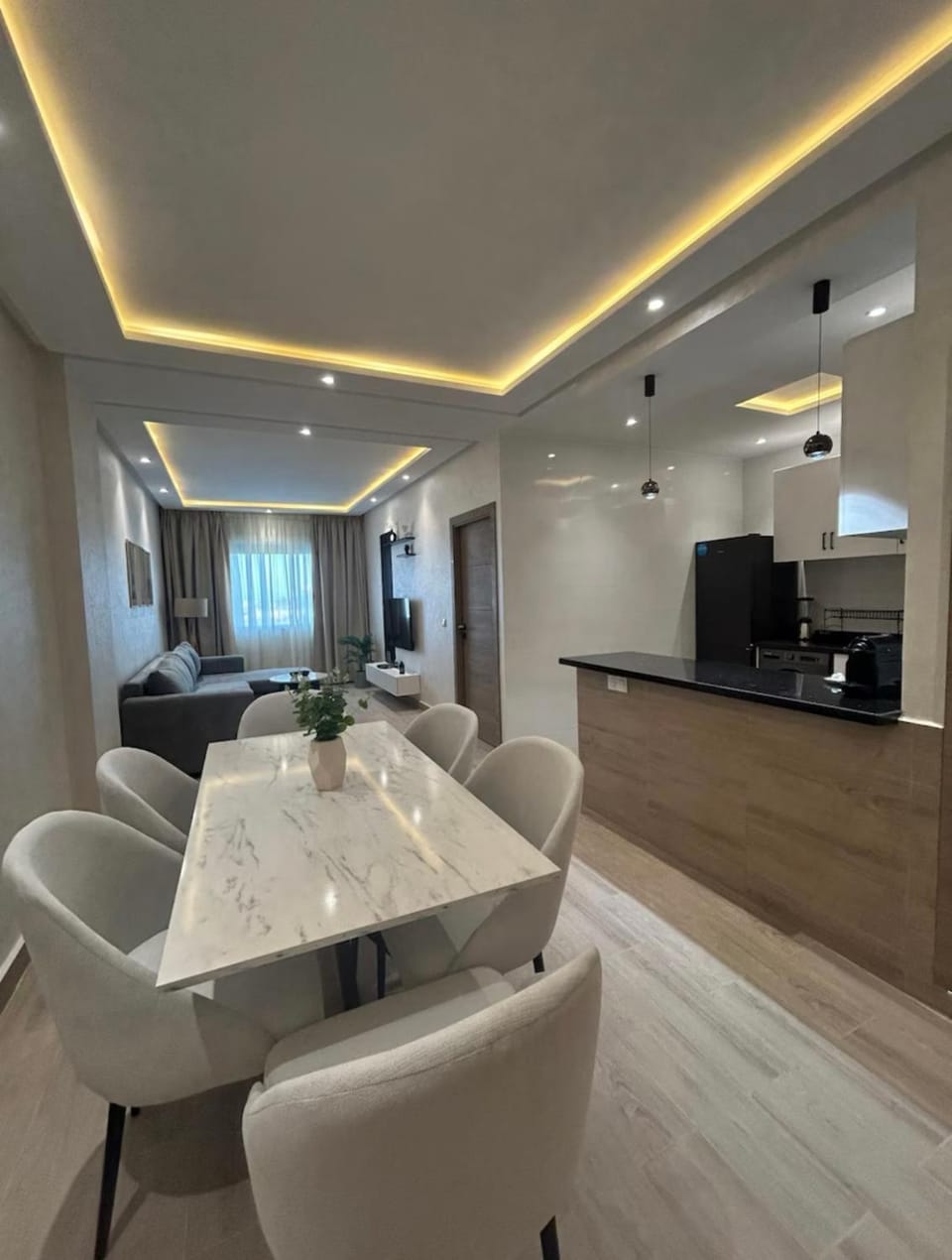 Appartement Haut standing en face de la splendide Marina et à 200m du port de Tanger - Appt 6 Apartment in Tangier