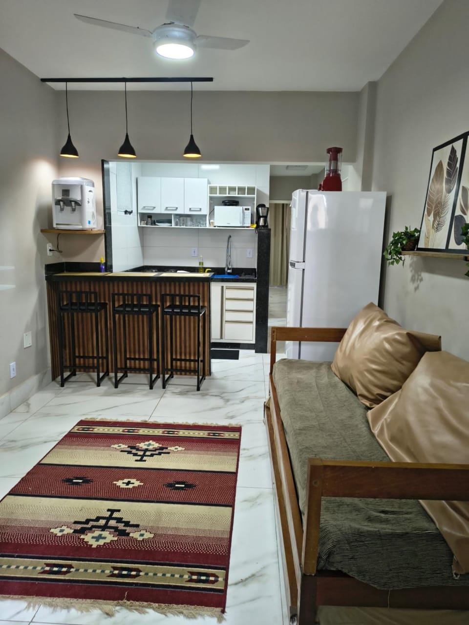 Castanheiras,perto de tudo,Internet,cadeiras,cooler e guarda sol Apartment in Guarapari