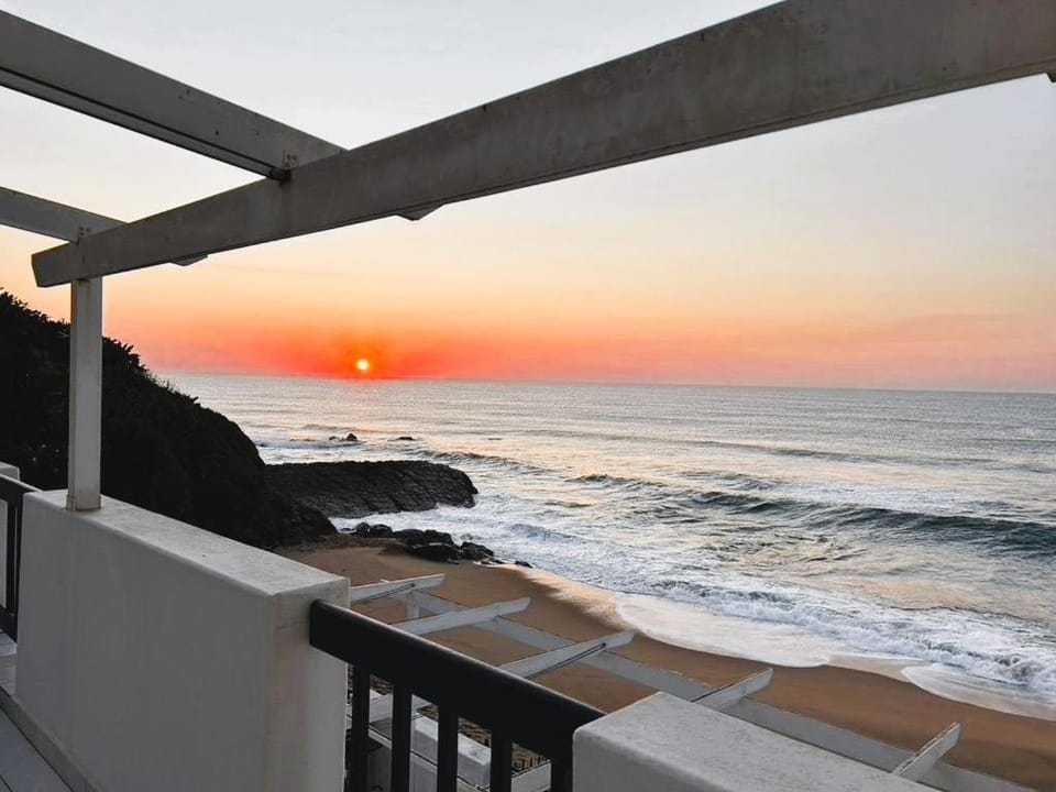 Day, View (from property/room), Balcony/Terrace, Beach, Sunrise, Sunset