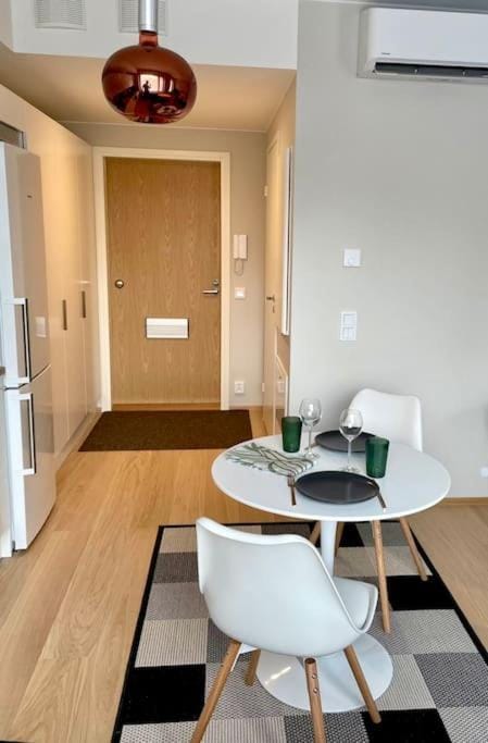 Dining area, air conditioner