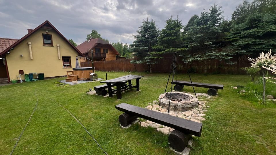 Malinowa Chatka Mostki Nature lodge in Poland