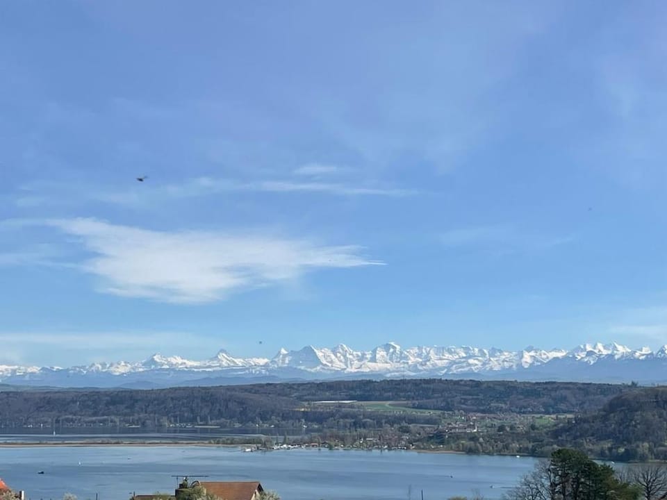 Natural landscape, Lake view, Mountain view
