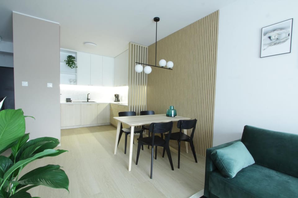 Green apartment strict center Apartment in Poznan