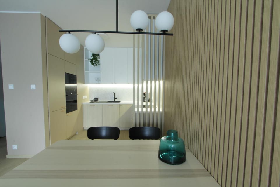 Green apartment strict center Apartment in Poznan
