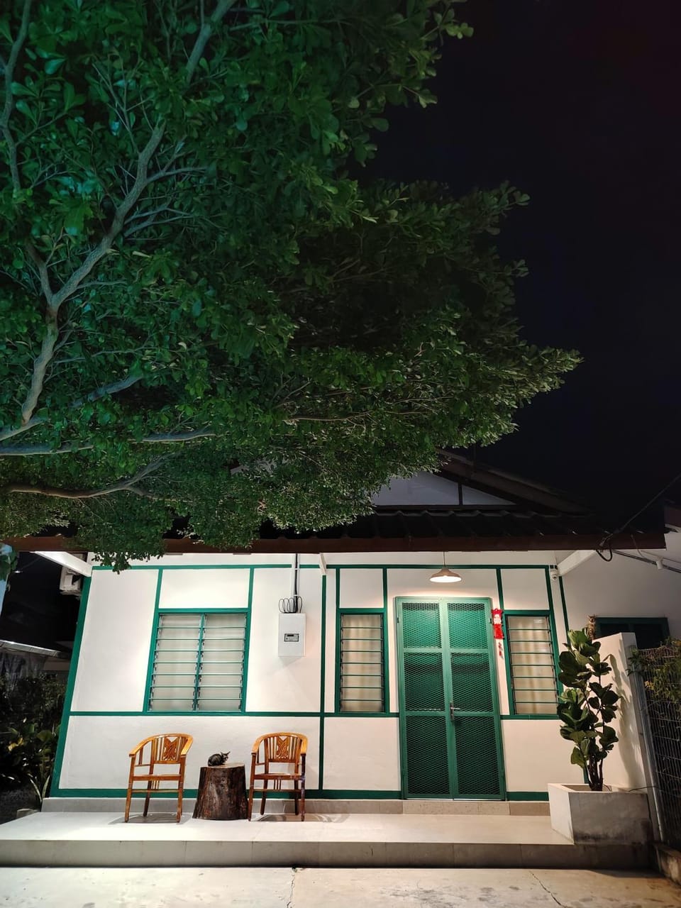 Property building, Night