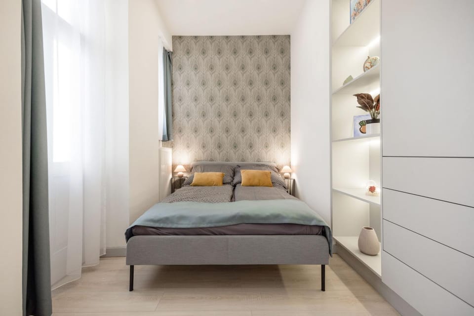 Bed, Bedroom, wardrobe