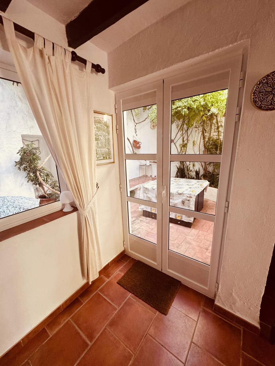 Patio, Day, Garden view
