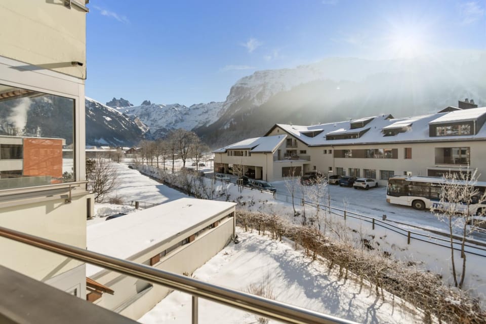 Studio mit Bergblick Titlis, Luzern, Pilatus, See Apartment in Nidwalden