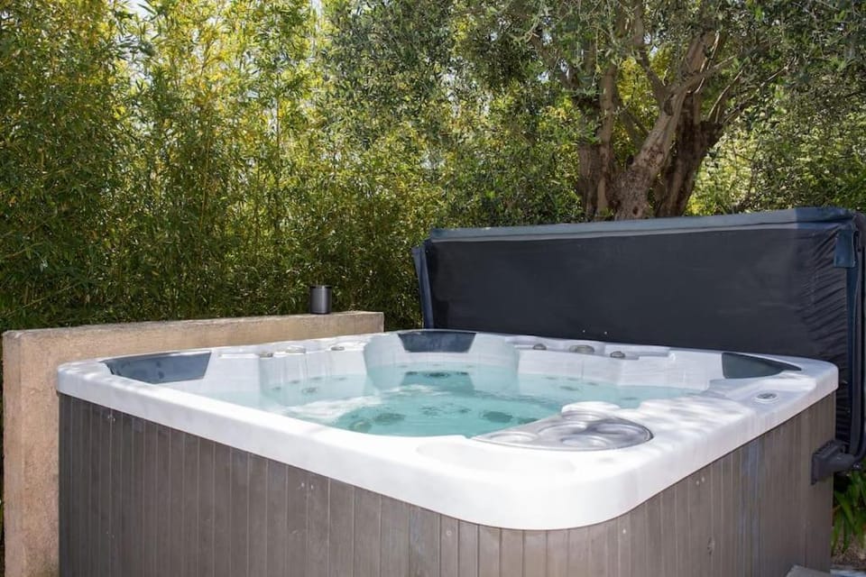 Garden, Hot Tub, Spa and wellness centre/facilities, Pool view