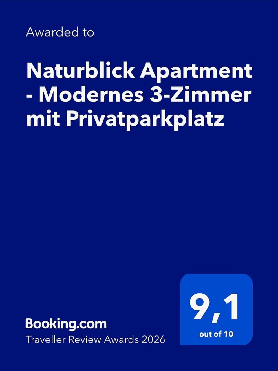 Naturblick Apartment - Modernes 3-Zimmer mit Privatparkplatz Apartment in Bavaria