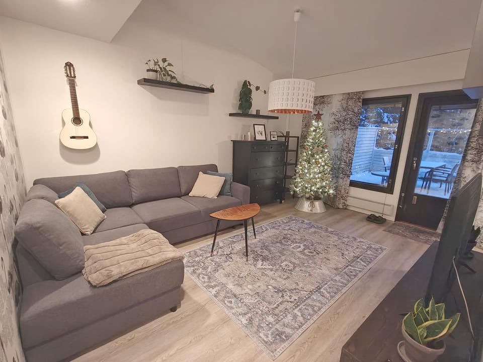 Upea rivitalon päätyhuoneisto Apartment in Rovaniemi