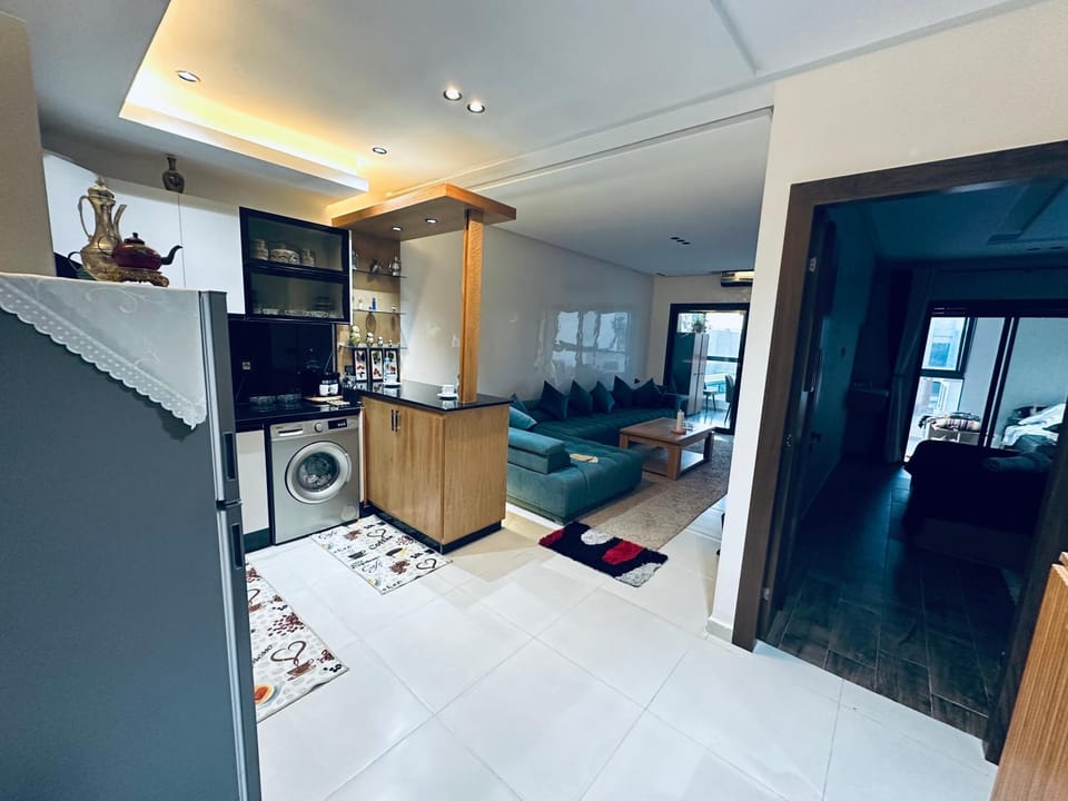 Fabuleux appartement vue sur mer Fibre IPTV Netflix 1 chambre 1 salon Apartment in Rabat-Salé-Kénitra