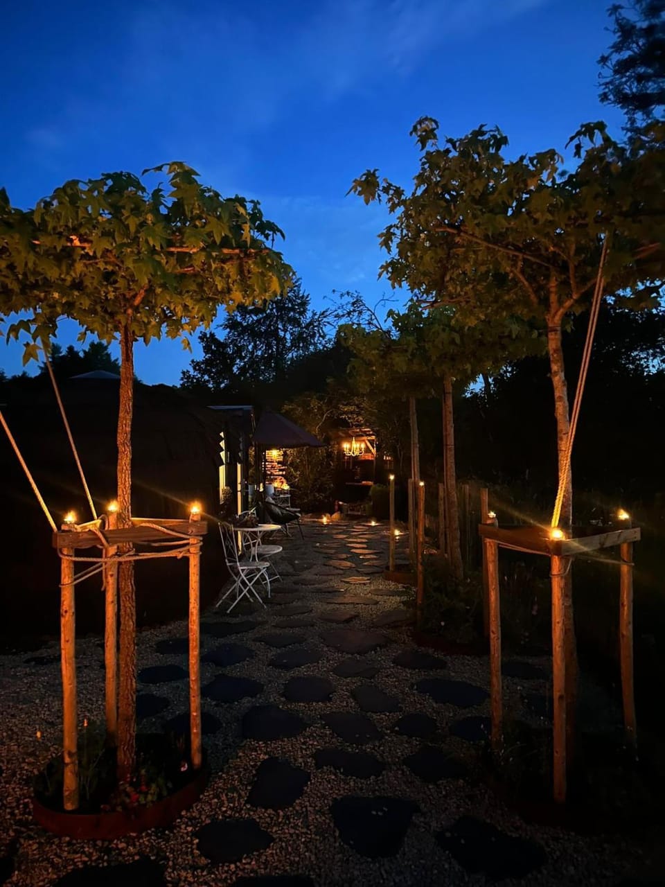 La CABANE LUXUEUSE AVEC JACUZY Campground/ 
RV Resort in Belgium