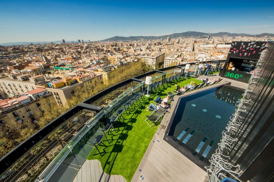 Bird's eye view, City view, Pool view